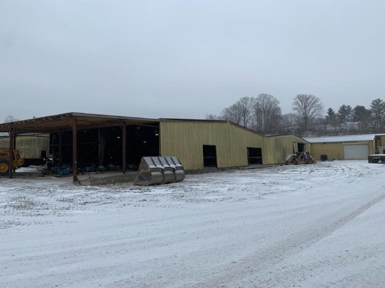 180' X 200' MAIN STRUCTURE BLDG W/30' X 50' BUMP OUT & 50' 25' AWNING, NO ELECTRICAL, PANELS