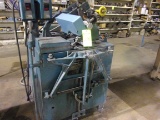 ARMSTRONG #4 RH BAND SAW SHARPENER W/STANDS, CLAMP & BACKFEED