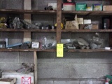 CONTENTS OF SHELVES (ABOVE BENCH)