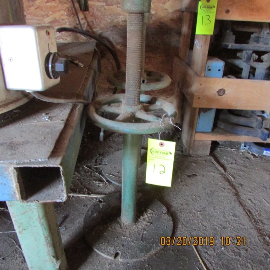 (2) BAND SAW GRINDER STANDS