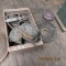 CIRCLE SAWS & BOX OF MISC