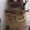 C CLAMPS, LARGE WRENCH, LIFTING STRAPS, LARGE GEAR PULLER & ETC