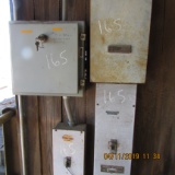 (4) MISC ELECTRICAL BOXES (BY CATWALK ABOVE MILL #1 LOG DECK)
