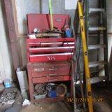 LADDER, LEVEL, TOOL CHEST & CLEANUP TOOLS