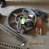CHAIN, NEW AIR BRAKE, PIPE CUTTER & MISC