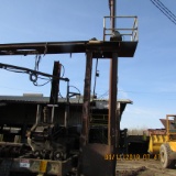 APPROX 120' SINGLE CHAIN WASTE CONVEYOR W/OVERHEAD RETURN