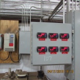 CONTROL PANELS W/DIGITAL READOUTS & SWITCHES