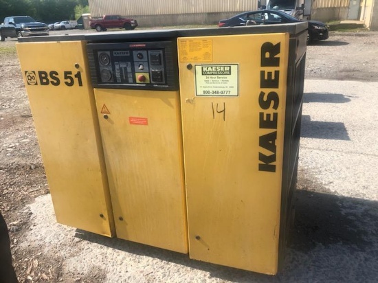 KAESER MDL BS51 AIR COMPRESSOR