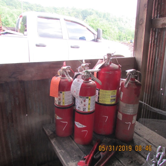 (6) FIRE EXTINGUISHERS