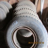 (5) TRUCK TIRES & WHEELS