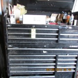 BLACK TOOL CHEST & CONTENTS