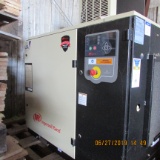 NEW INGERSOLL RAND 25HP ROTARY SCREW AIR COMPRESSOR MDL UP65-25-145 W/TOP MOUNTED AIR DRYER