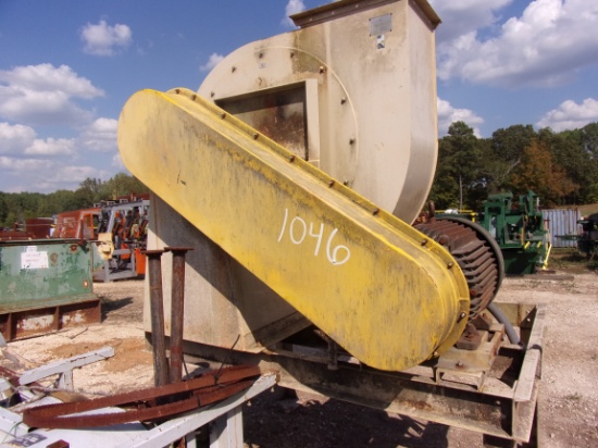 48" SUCTION BLOWER ON STAND W/75HP MTR