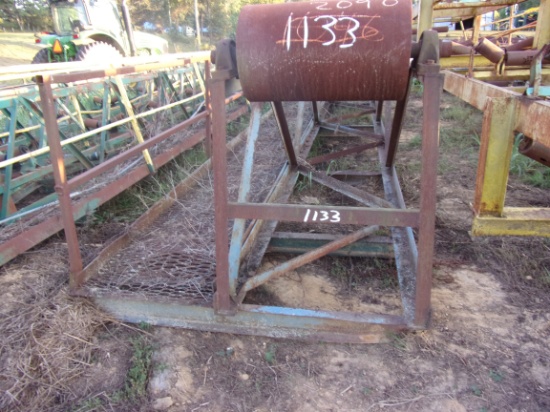 24" X 27' CONCAVE BELT CONVEYOR W/NO DRV END