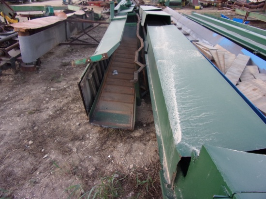 48' LADDERBACK CHAIN WASTE CONVEYOR