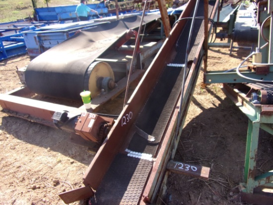 12" X 12' BELT CONVEYOR
