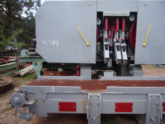 HORIZONTAL RESAW AIR STRAIN W/OFF BEARER CONVEYOR