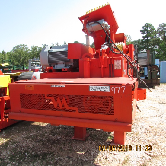 MORBARK 640 DEBARKER CENTER SECTION W/100HP ON HEAD