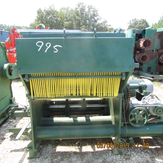 COMACT 6" X 40" 2 SAW EDGER W/LASER LIGHTS, 40HP MTR, NO INFEED OR OUTFEED
