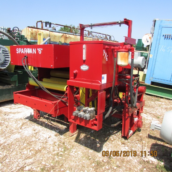 SPARTAN 6 X 36 3 SAW EDGER W/NO INFEED OR OUTFEED & LASER LIGHT SHIFTING SYSTEM