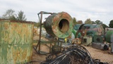 4' CYCLONE ON STAND & SAWDUST BIN