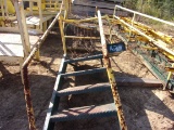 (3) SETS OF GREEN STEPS & CATWALK