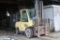 HYSTER 12,000 LB DIESEL FORKLIFT S/N L005V07920D W/SIDE SHIFT & 9,800 HRS