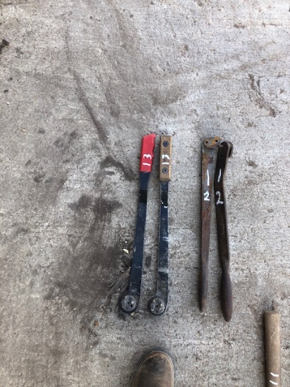 (2) SAW WRENCHES
