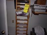 PAPER RACK & CONTENTS
