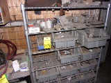 METAL RACK & CONTENTS