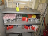 SPRAY PAINT & CONTENTS OF SHELVING UNIT