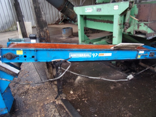 12" X 8' BELT CONVEYOR W/DRV