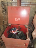 CABINET W/WELDING HELMETS