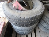 (3) 385.65R22.5 TRUCK TIRES