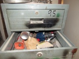 CABINET W/MISC ELECTRICAL, PARTS & VALVES