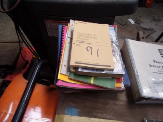 CAT 340G ENGINE MANUAL  & OTHER MISC MANUALS