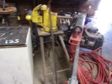 LARGE VISE ON STAND