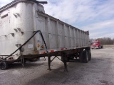 27' ALUMINUM DUMP TRAILER