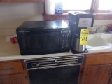 MICROWAVE & COFFEE MAKER