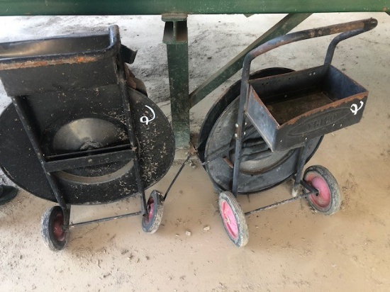 (2) BANDING CARTS