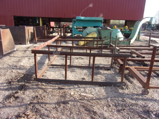 7' X 15' METAL TIE STACKING RACK