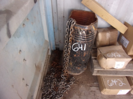NEW LOG CHAIN IN BARREL