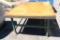 4' X 4' METAL TABLE