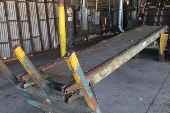 HAZELDINE 30" X 14' MDL JP175 INFEED DECK S/N 392003