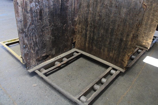 (LOT OF 3) 4' X 4' STACKING RACKS