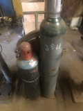 OXYGEN ACETYLENE TORCH W/TANKS & CARTS