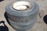 (4) TRUCK WHEELS