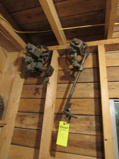 (2) PLANER OUTFEED WHEELS