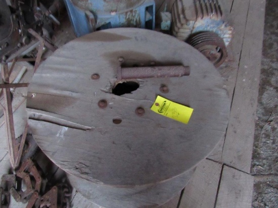 SPOOL OF CABLE ROOFTOP CHAIN, CONVEYOR DRUMS & BALANCE OF UNSOLD ITEMS