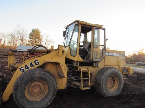 JOHN DEERE 544G RUBBER TIRE LOADER W/3749 HRS